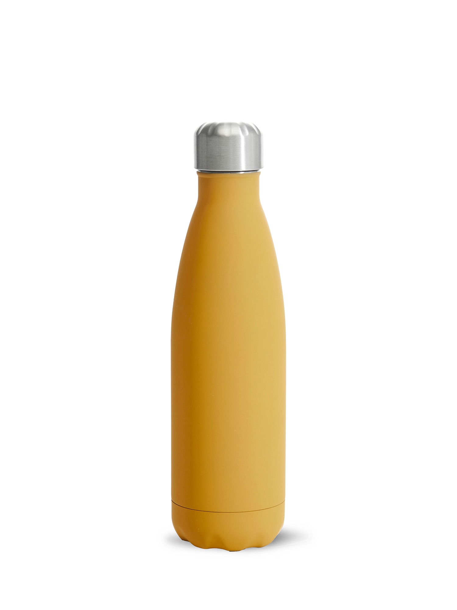 Nils Steel Bottle Rubber Finish (6) Yellow Gift