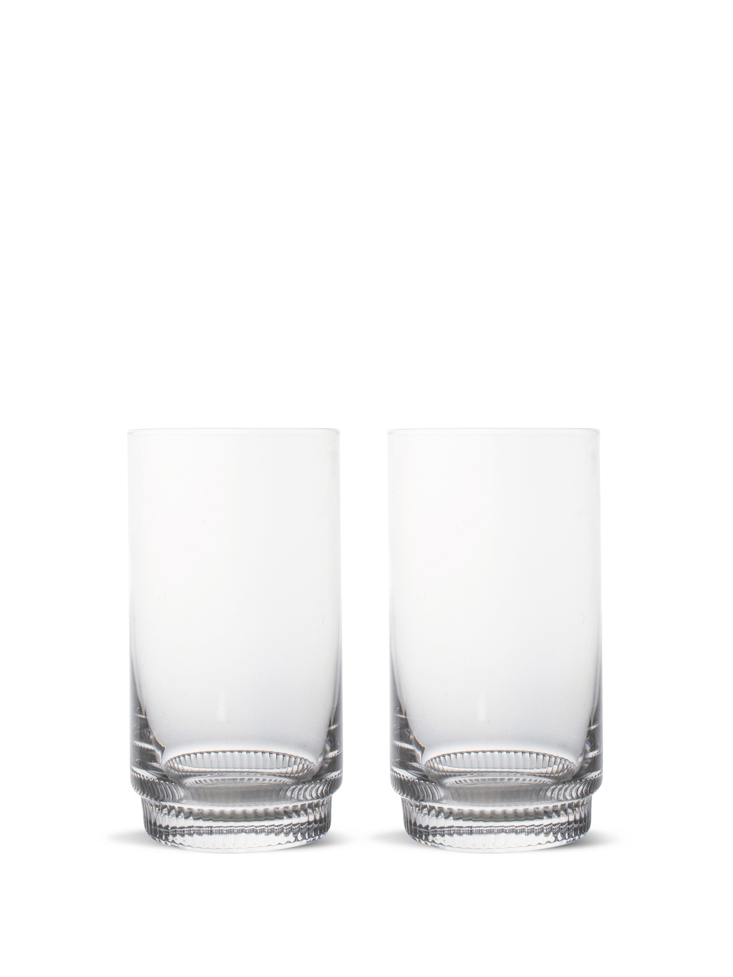 Saga Tumbler High 2-pcs (12) Clear Gift