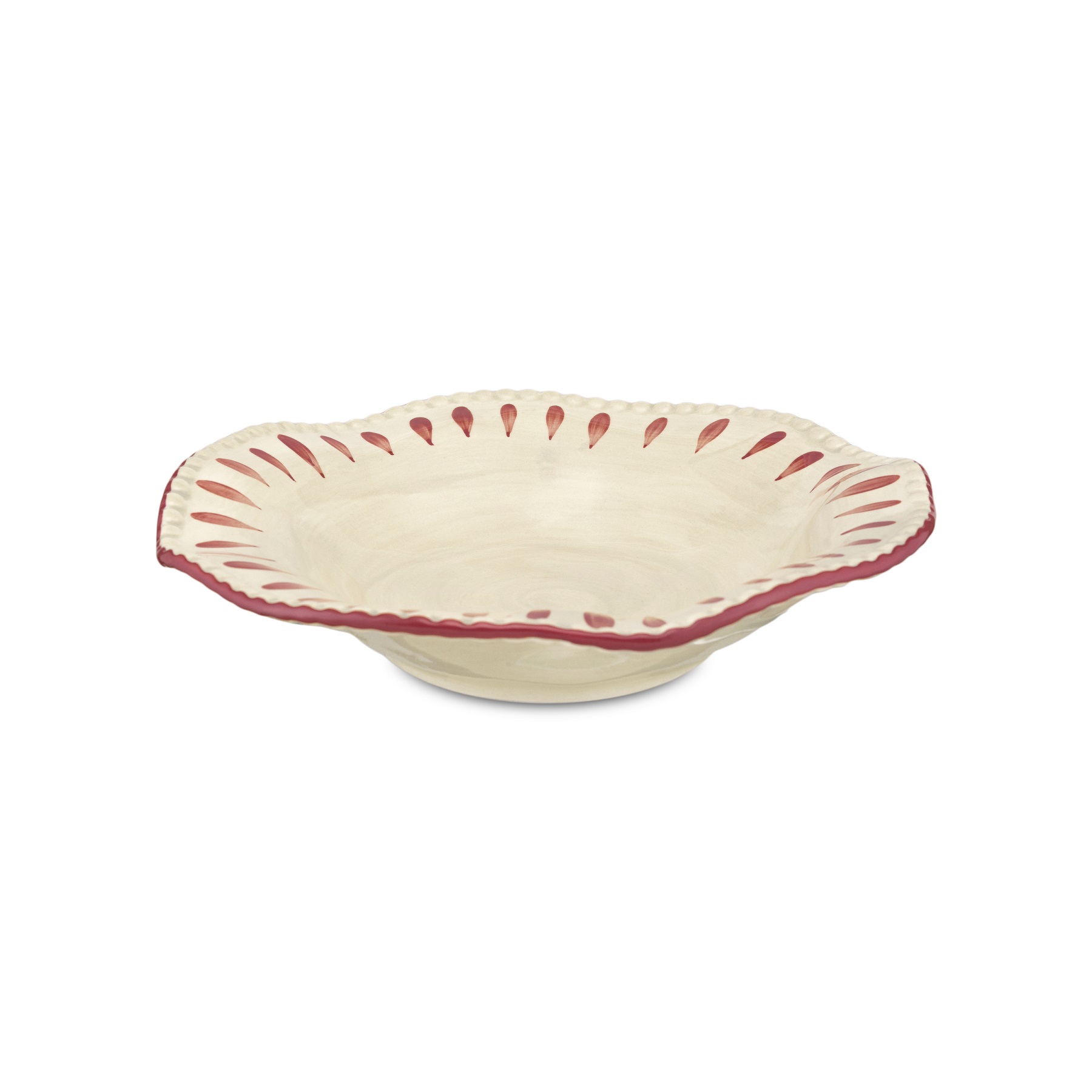 Domitilla Magenta Soup Plate Gift