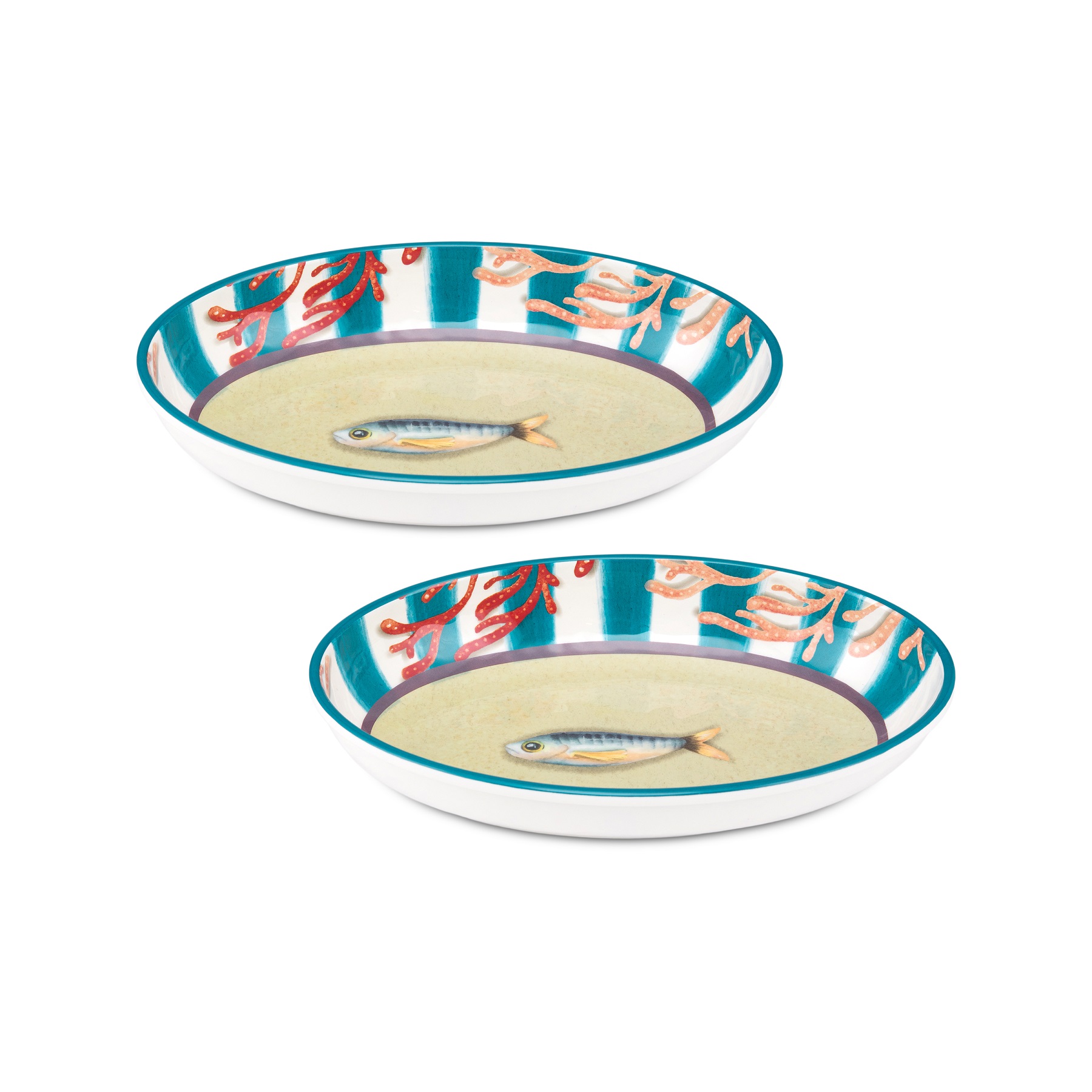 Litorale Set Of 2 Oval Bottoms Gift