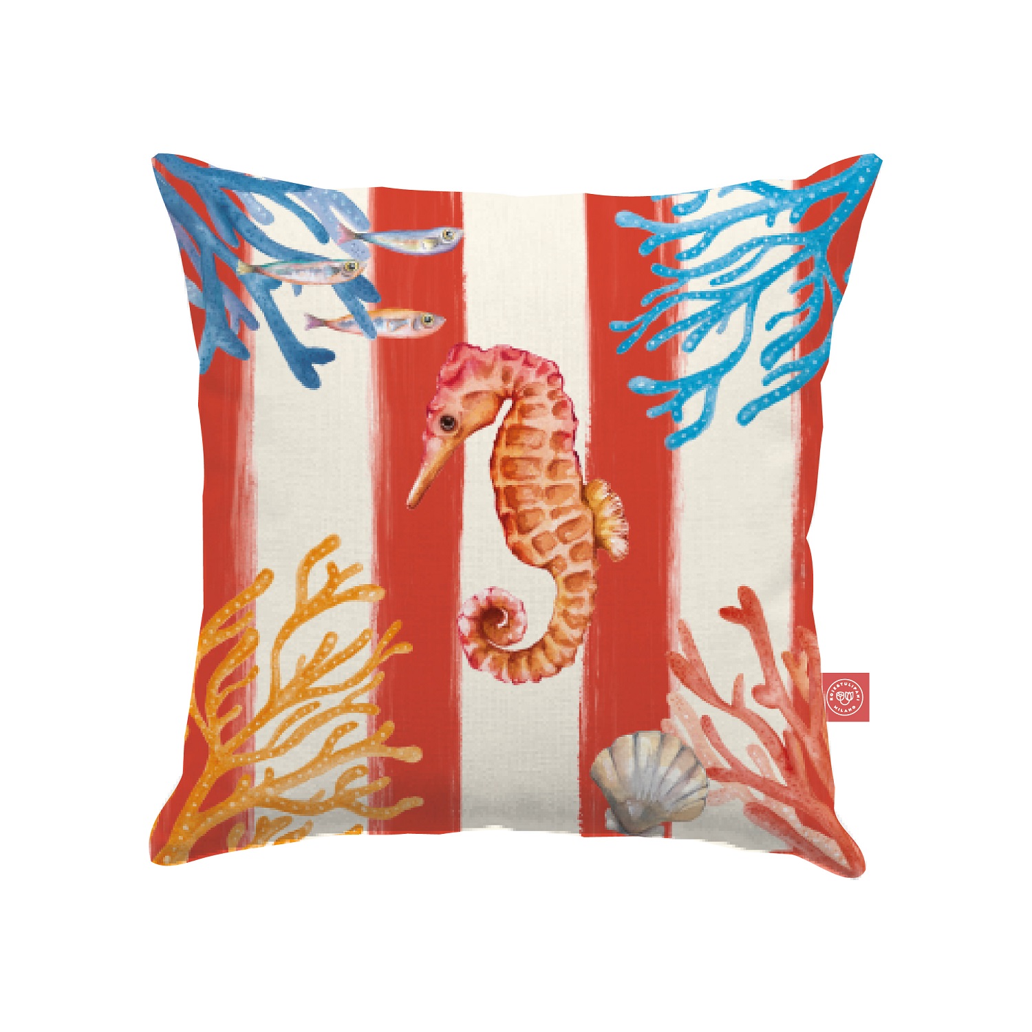 Litorale Cushion 45x45 Rosso Gift