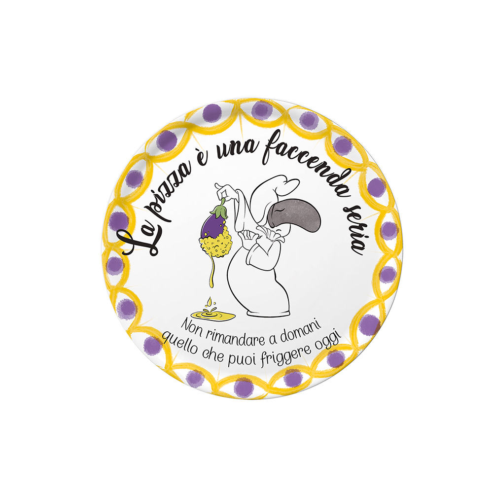 Chepizza Pizza Plate Lilla Gift