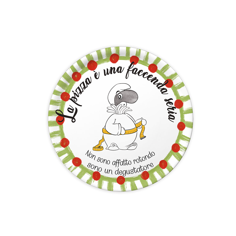 Chepizza Pizza Plate Verde Gift