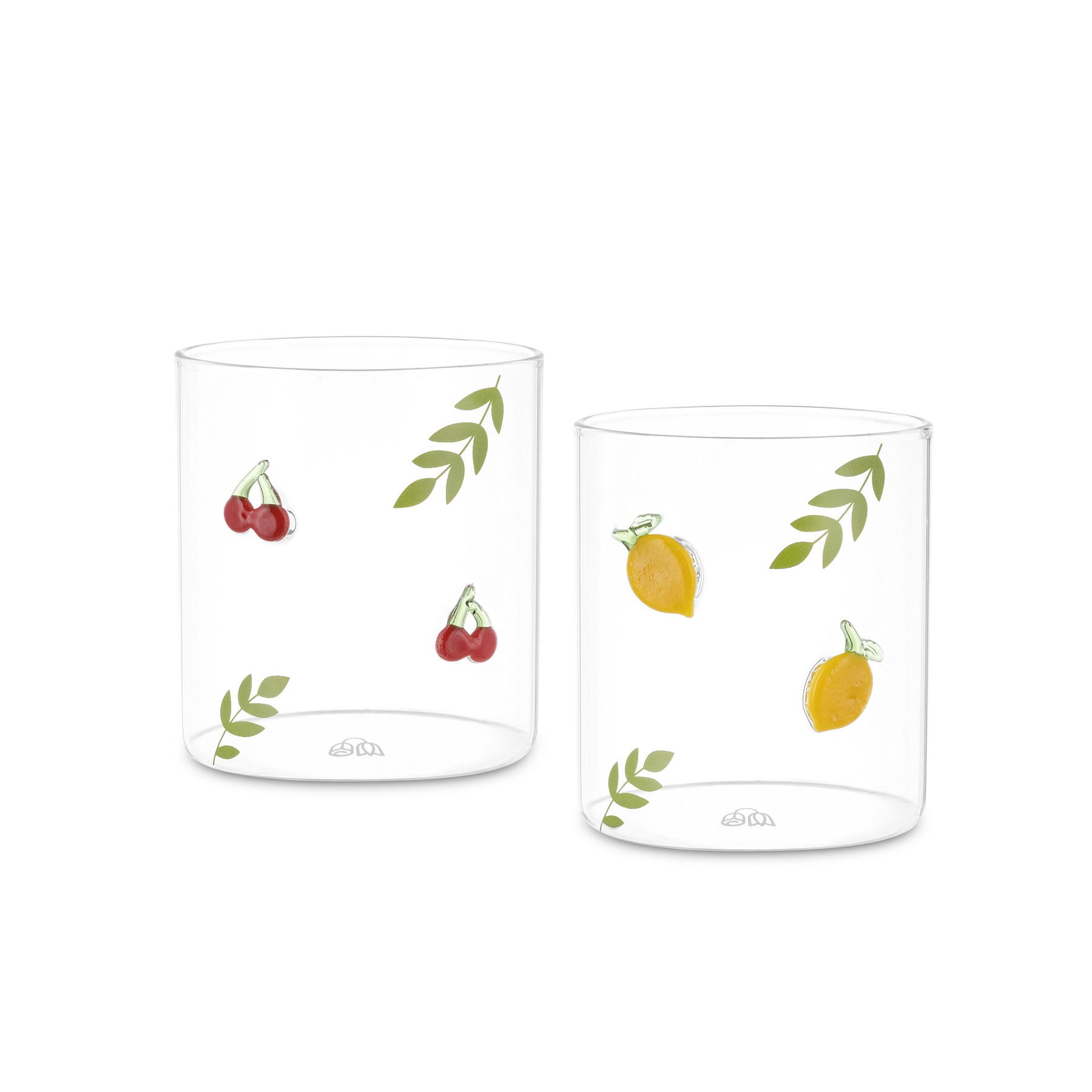 Lieve Set Of 2 Fruit Glasses Gift