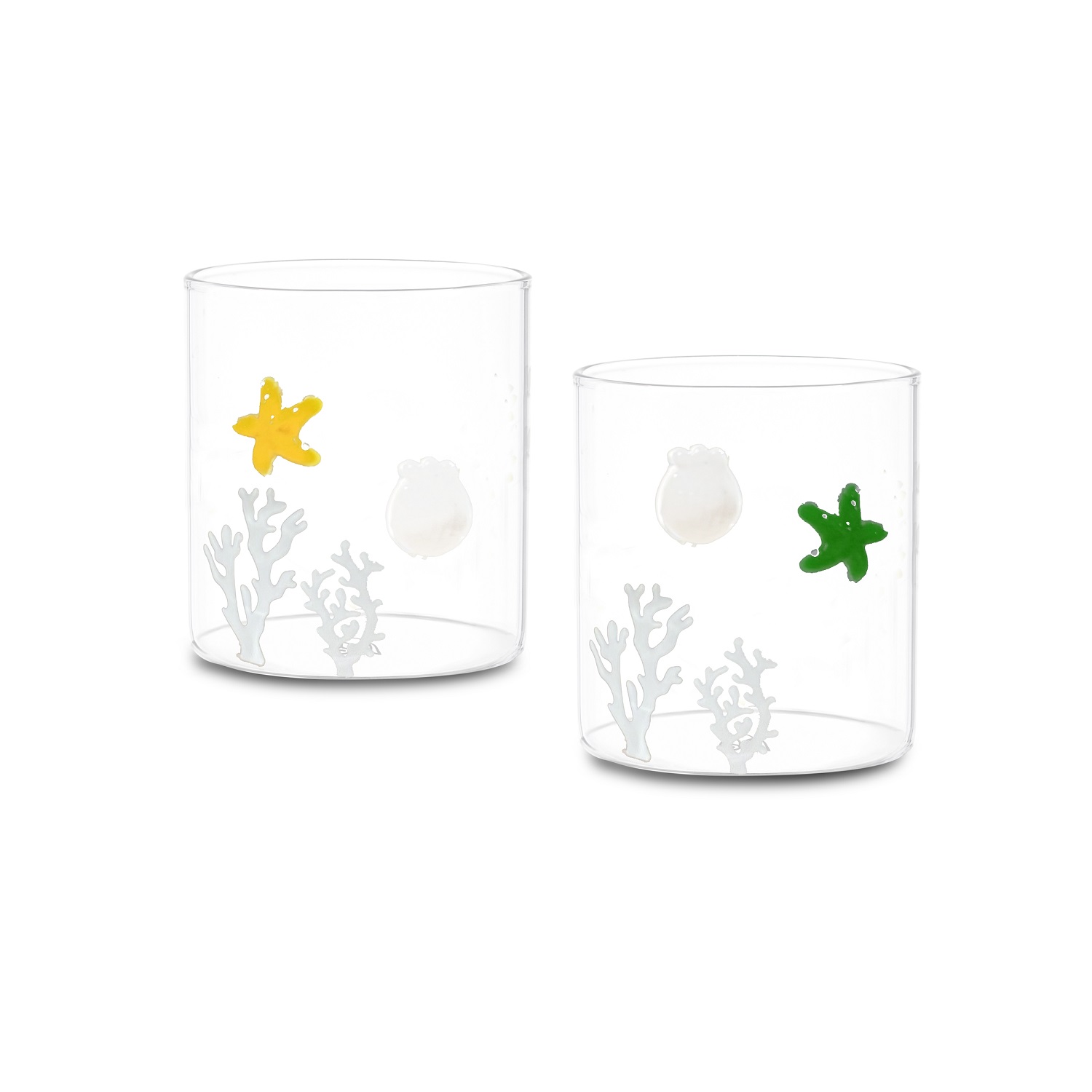 Lieve Set Of 2 Sea Glasses Gift