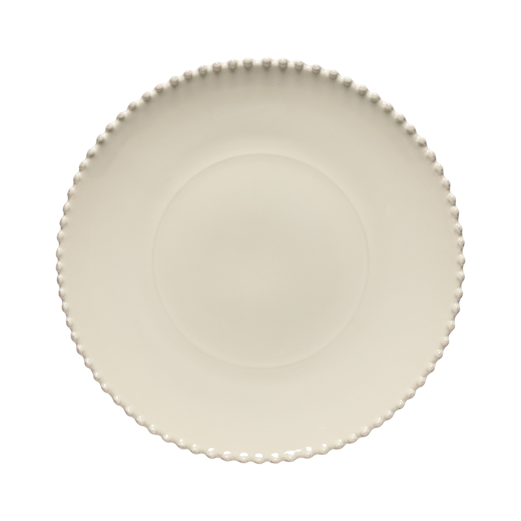 Pearl Cream Charger Plate/platter 34cm Gift