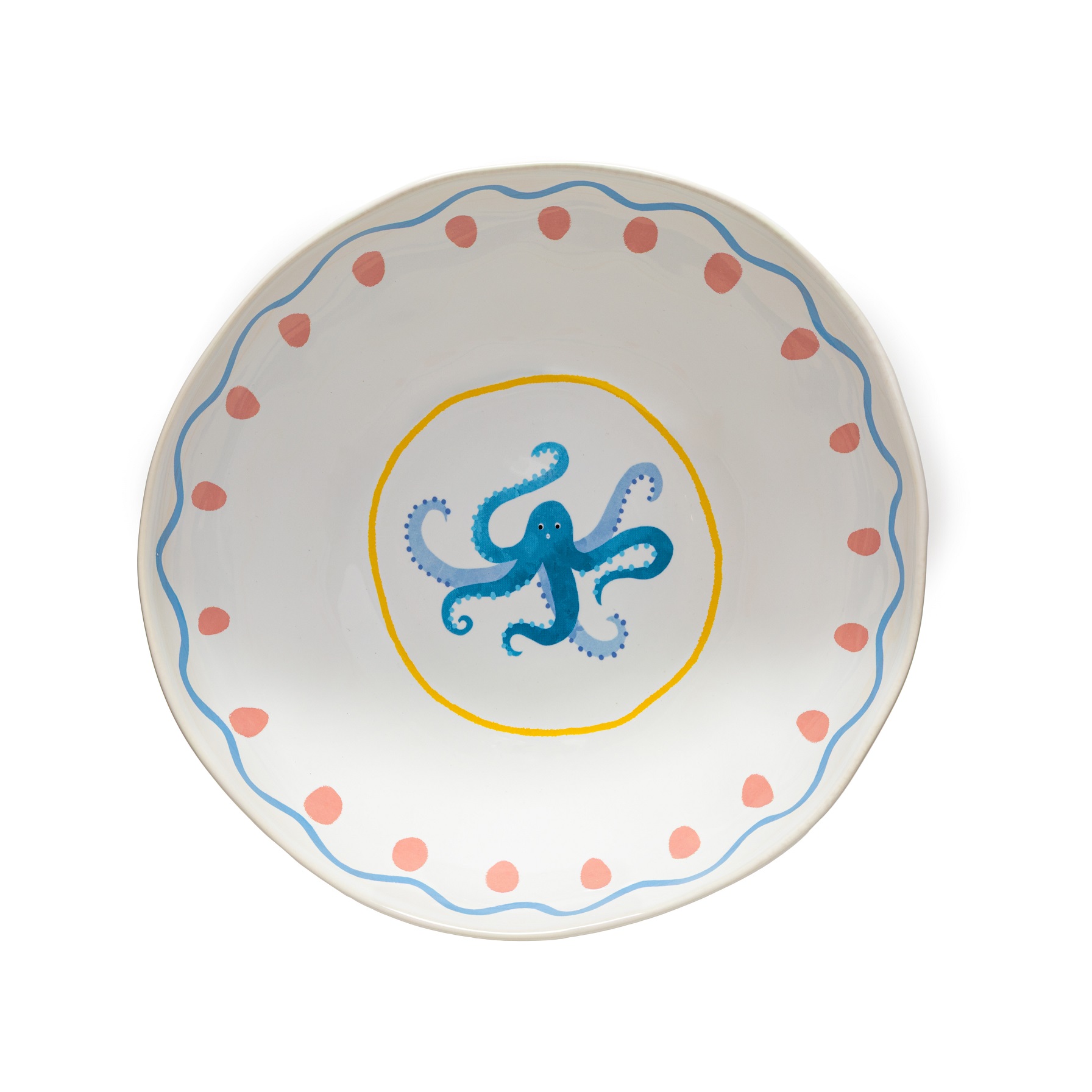 Summer Bliss Octopus Serving Bowl 28cm Gift