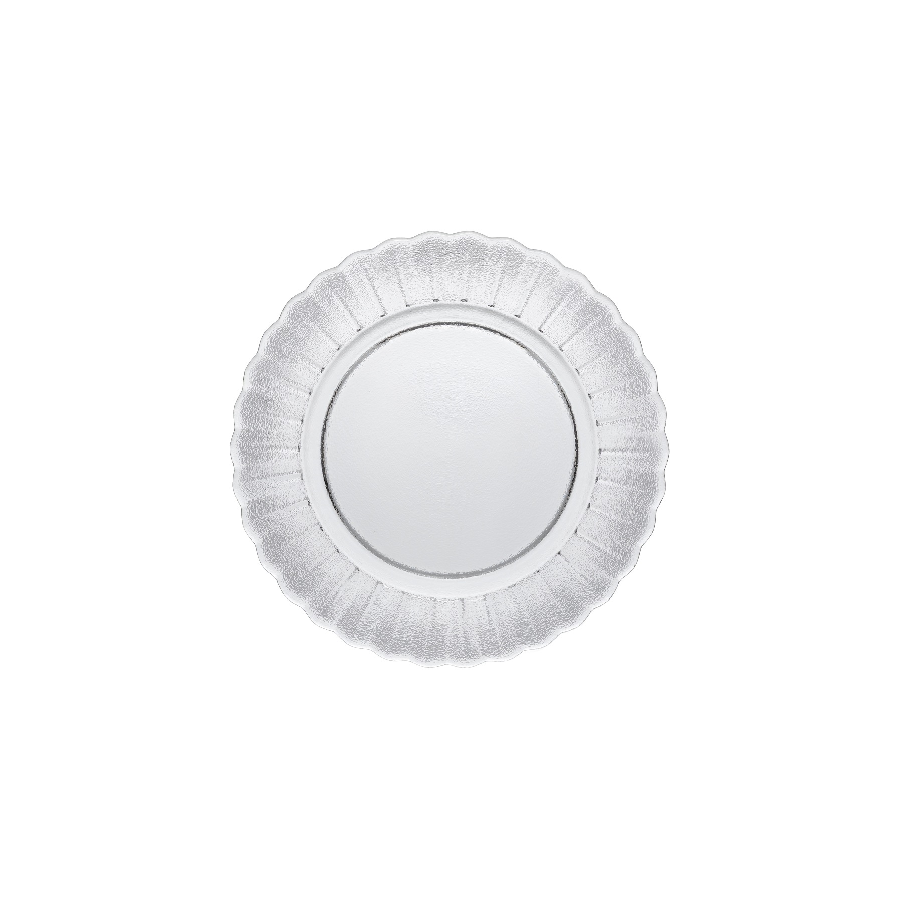 Cristal Clear Glass Salad/dessert Plate 21cm Gift