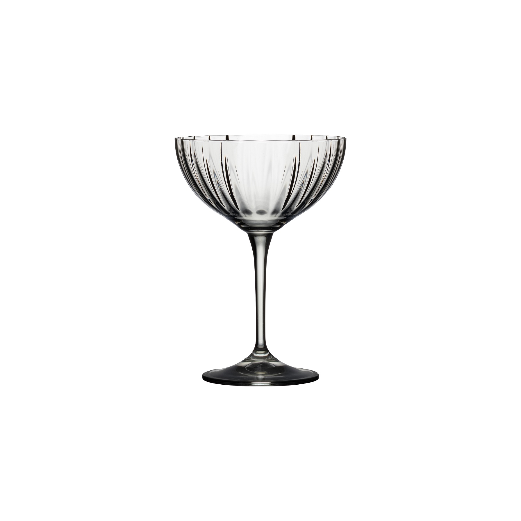 Sensa Smoked Grey Coupe Glass 21cl Gift