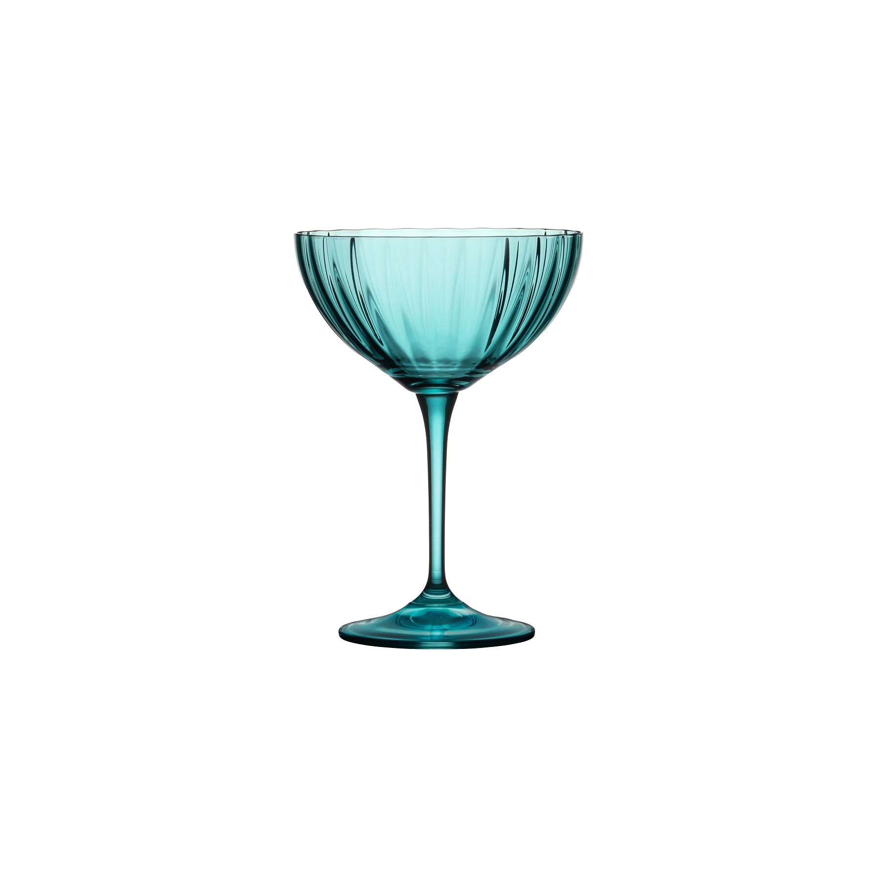 Sensa Turquoise Coupe Glass 21cl Gift