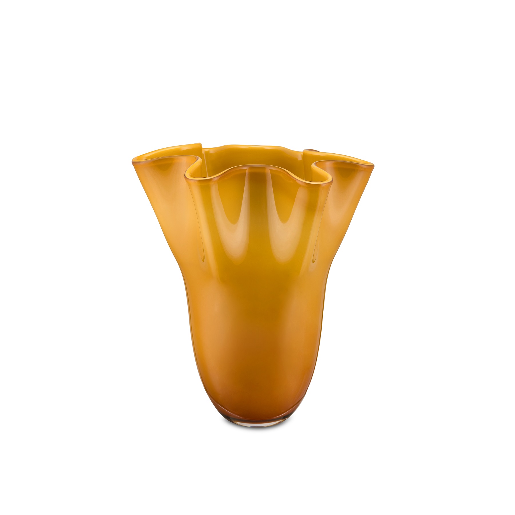 Tempo Amber Vase L Gift