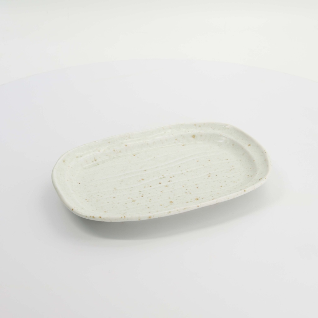 Craft Konahiki Oval Plate 25.8x16.7cm White 33967 6/48 Gift