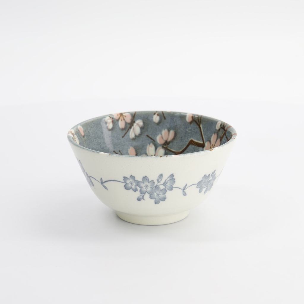 Fujisakura Bowl 12x6.4cm 300ml Gray 33346 6/72 Gift