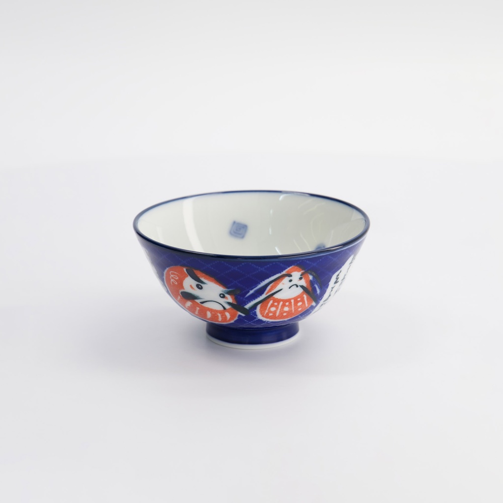 Kawaii Rice Bowl 11.3x5.8cm 300ml Bowl Daruma Blue 33203 5/80 Gift
