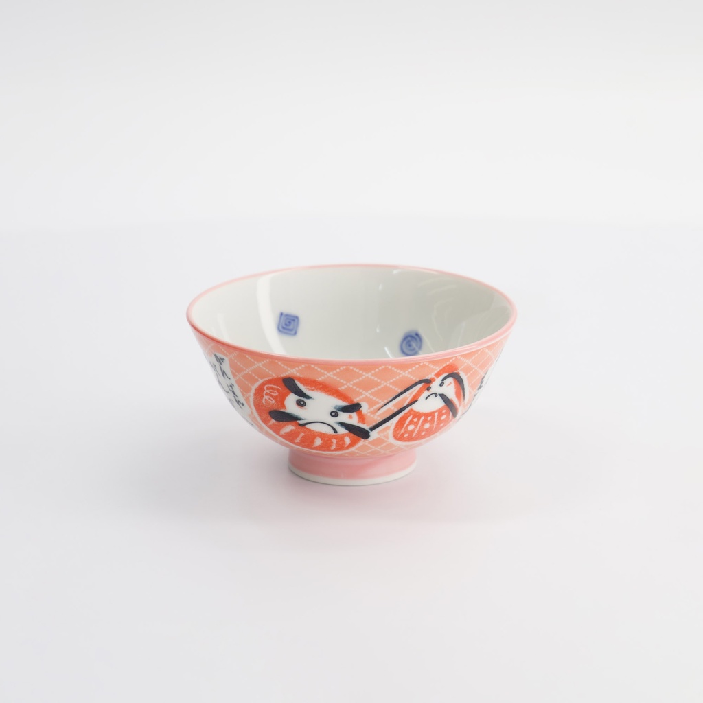 Kawaii Rice Bowl 11.3x5.8cm 300ml Bowl Daruma Pink 33204 5/80 Gift
