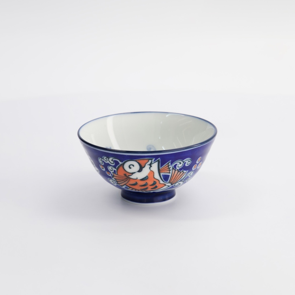 Kawaii Rice Bowl 11.3x5.8cm 300ml Bowl Snapper Blue 33205 5/80 Gift