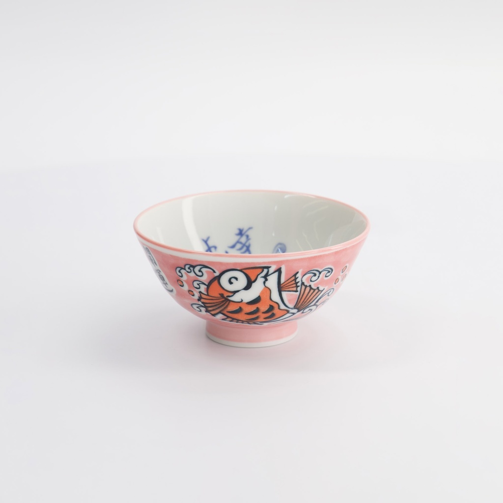 Kawaii Rice Bowl 11.3x5.8cm 300ml Bowl Snapper Pink 33206 5/80 Gift