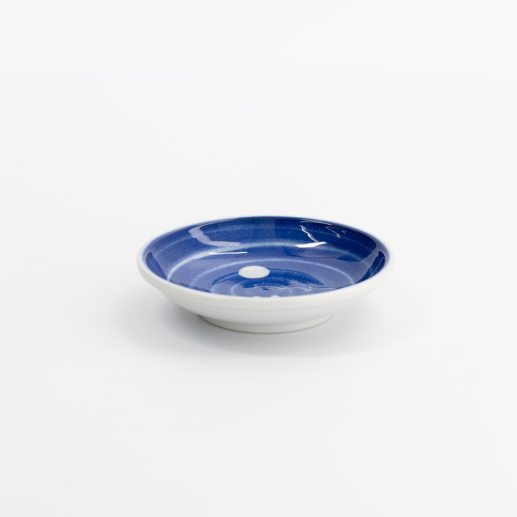 Sauce Dish Rabbit 9.7x2.2cm Blue 33548 12/192 Gift