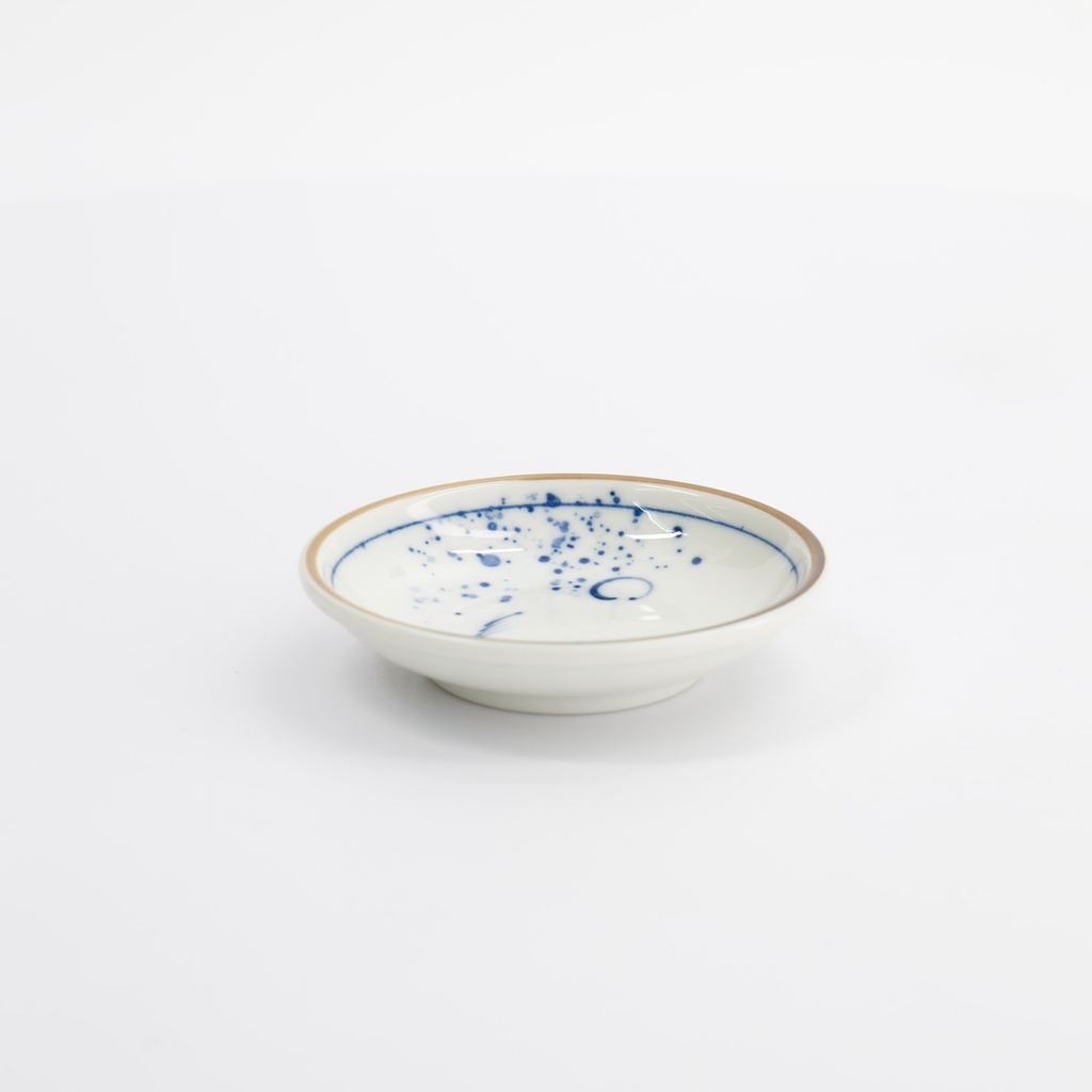 Sauce Dish Susuki 9.7x2.2cm Blue 33549 12/192 Gift