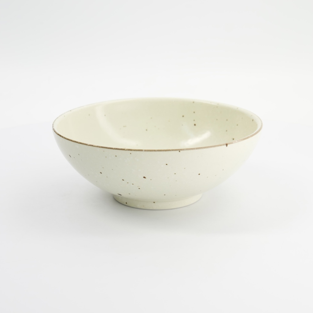 Shirogesho Ramen Bowl 21.3x8.2cm 1450ml Beige 33963 3/24 Gift