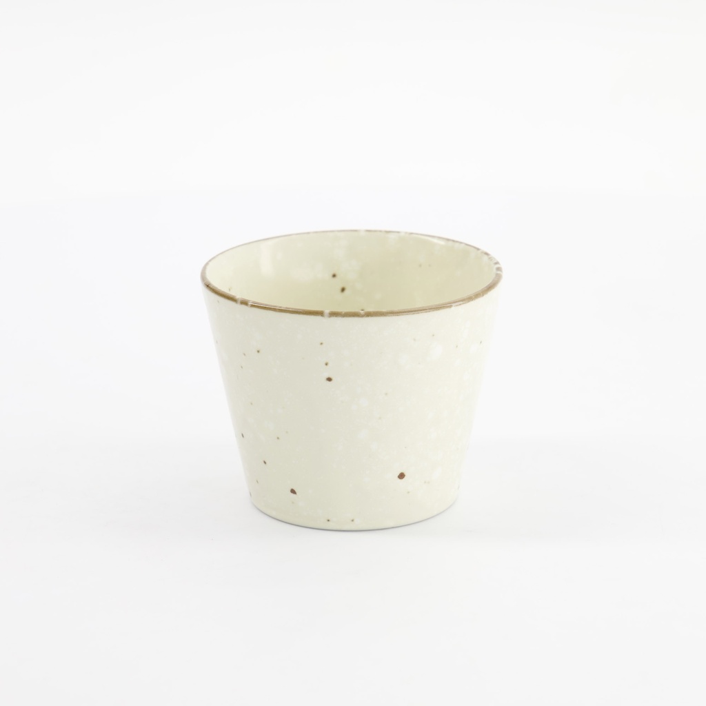 Shirogesho Soba Cup 8.6x6.9cm 210ml Beige 33956 6/72 Gift