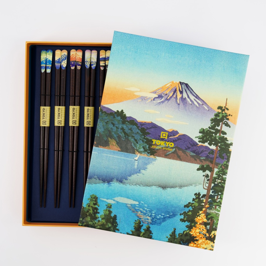 Chopstick Giftset/10 Fuji Mountain A51-k17c 1/36 Gift