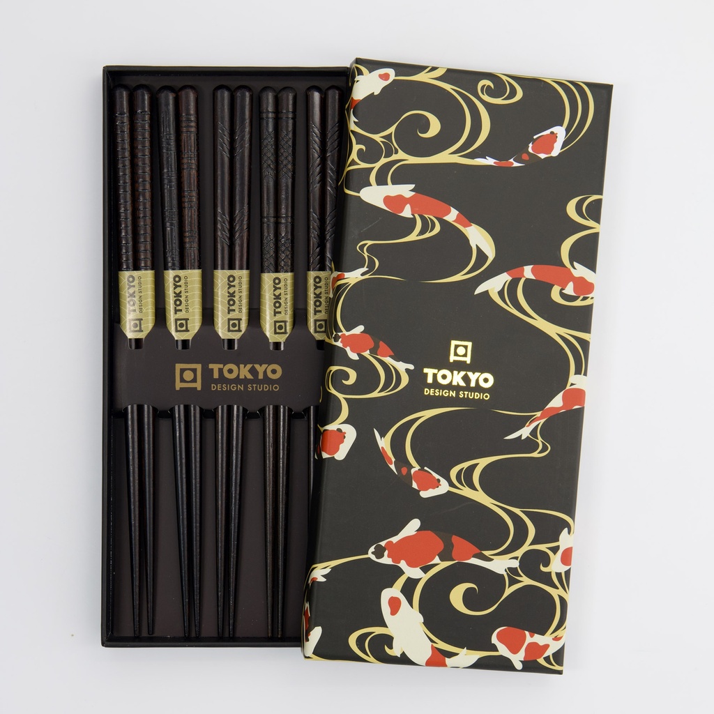 Chopstick Giftset/5 Carp A26-d60 1/100 Gift