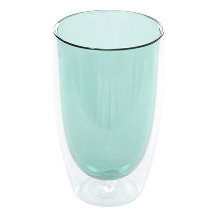 Double Wall Mug 40 Cl Glass Assorted Gift