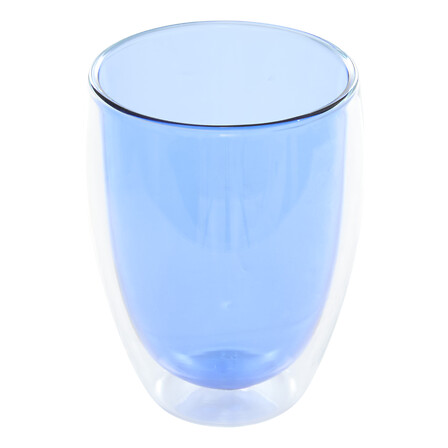 Double Wall Mug 35 Cl Glass Assorted Gift