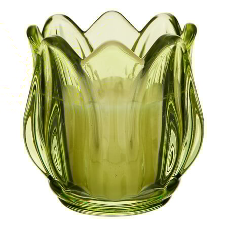 Scented Candle Rose Flower 75 G Assorted Glass Jar Gift