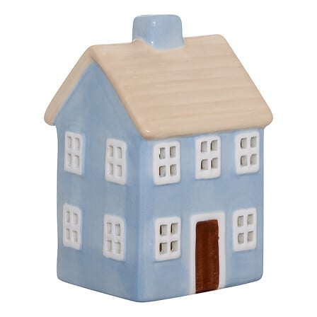Candle Holder House Sauv Height 15 Cm Assorted Ceramic Gift