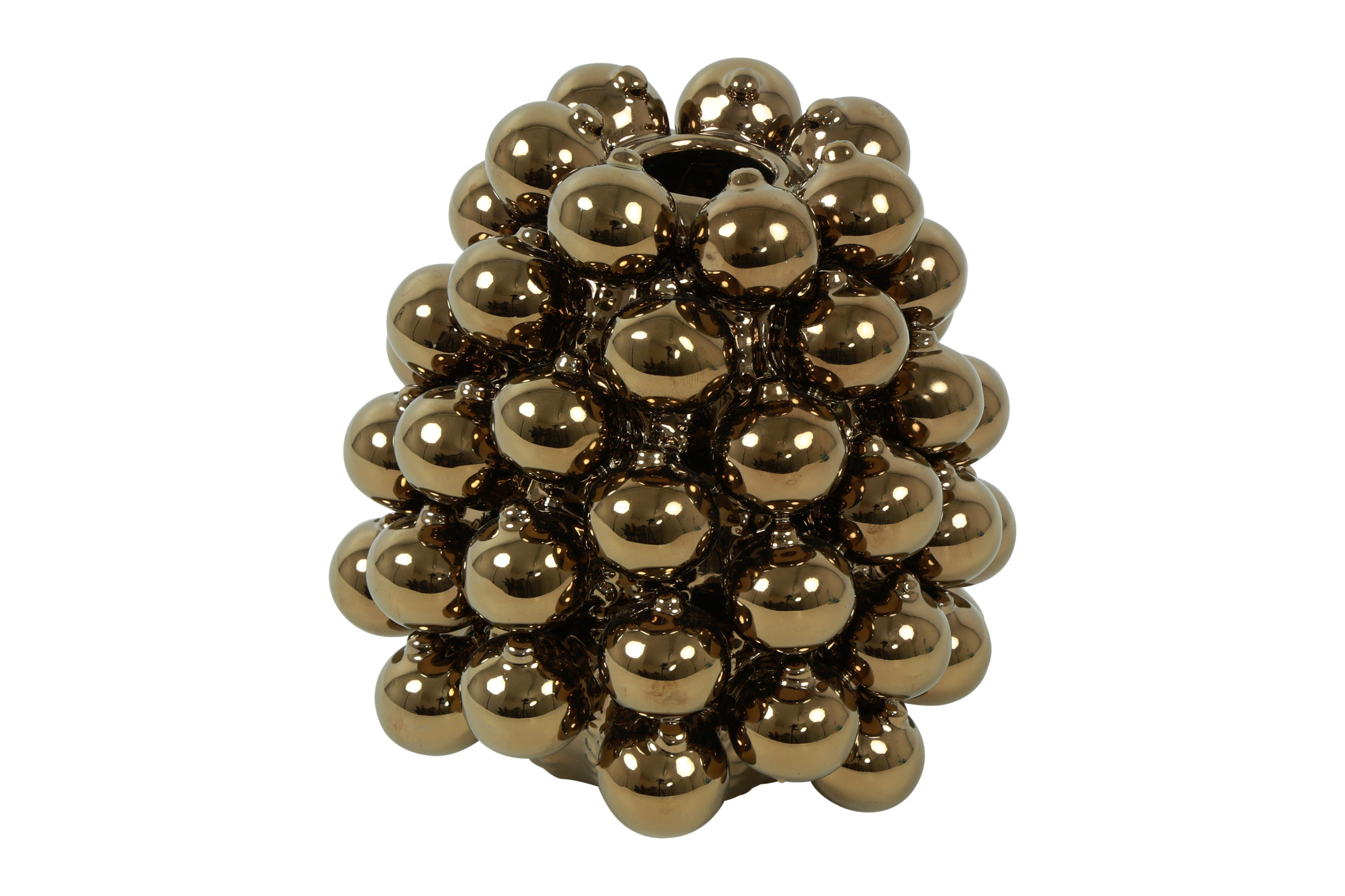 Vase Christmas Bell S Bronze Gift