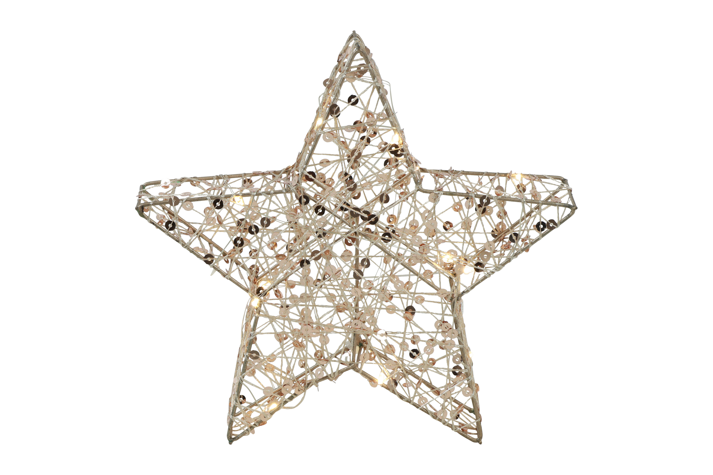 Christmas Lights Led Star Pippa Gold Gift