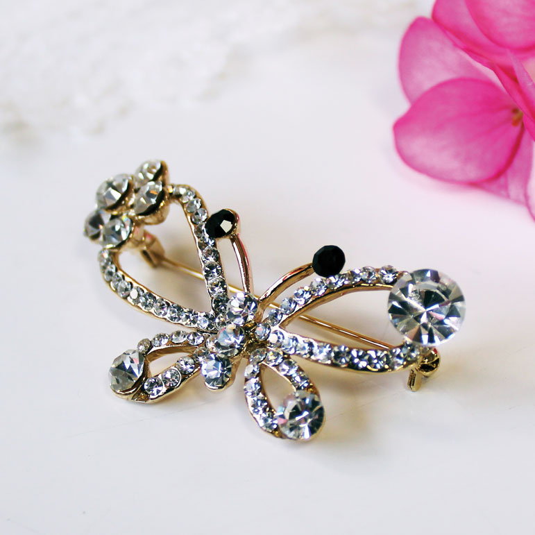 Vintage Butterfly Brooch Gift