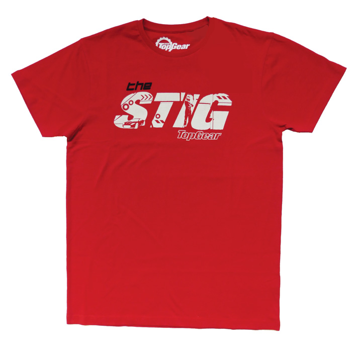 Top Gear T Shirt The Stig  Red Extra Large Gift