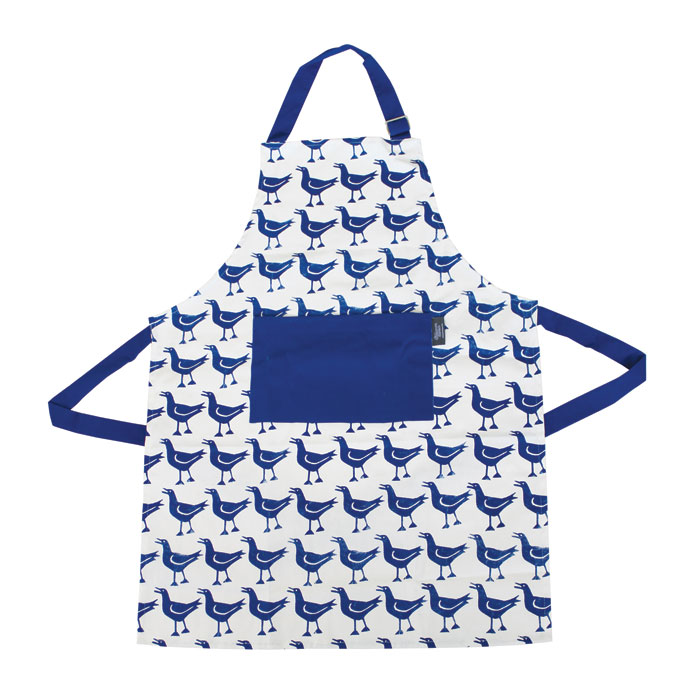 Blue Gull Apron Hinchcliffe And Barber Gift