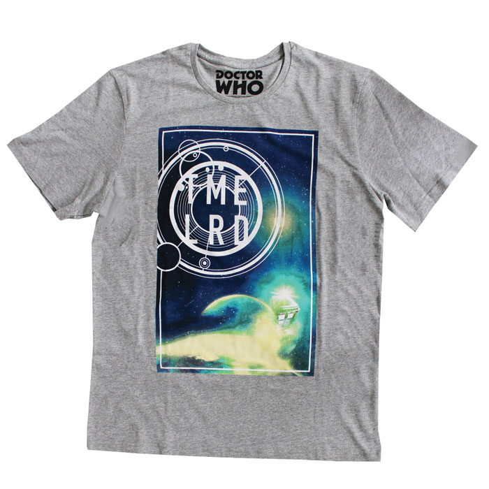 Doctor Who T Shirt Time Lord Cosmic Large Gift