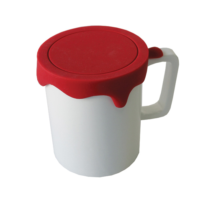 Paint Mug Tall Red Gift