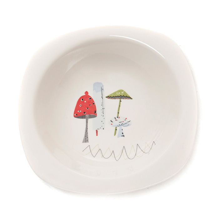 Sarah Heaton Accent Toadstool Serving Bowl Pack 2 Gift