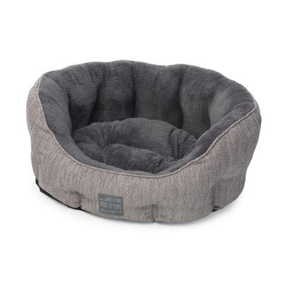 Hop Grey Hessian Bed Xsmall Gift