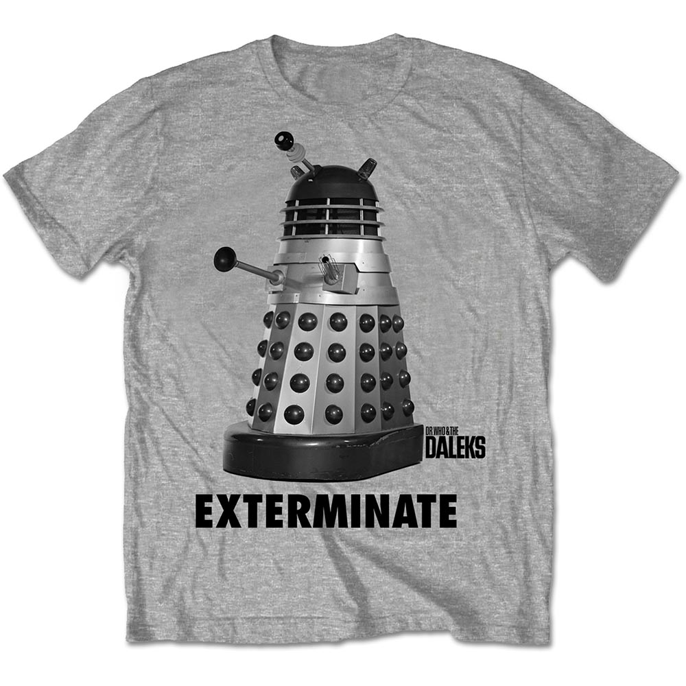 Doctor Who T Shirt Exterminate Mens Medium Gift
