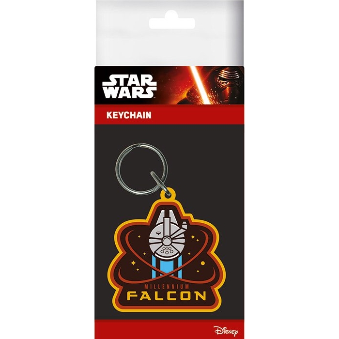 Star Wars Keyring Millennium Falcon Logo Gift