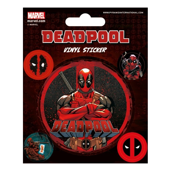 Marvel Stickers Deadpool Gift