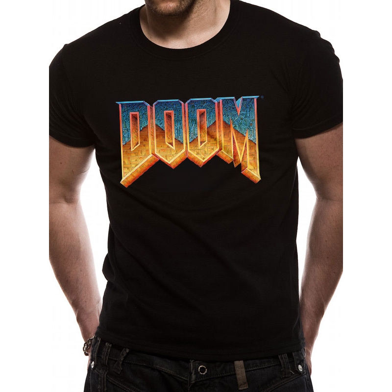 Doom T Shirt Logo Mens Large Gift