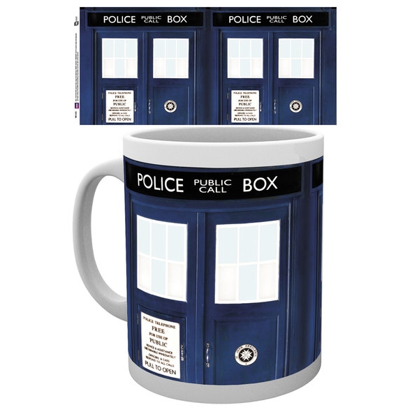 Doctor Who Boxed Mug Tardis Doors Gift