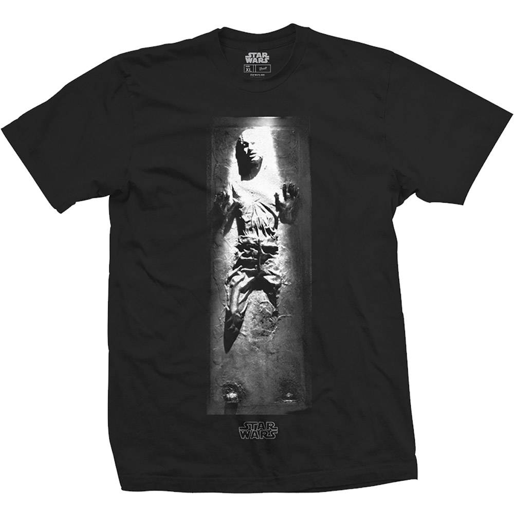 Star Wars T Shirt Han In Carbonite Mens Small Gift