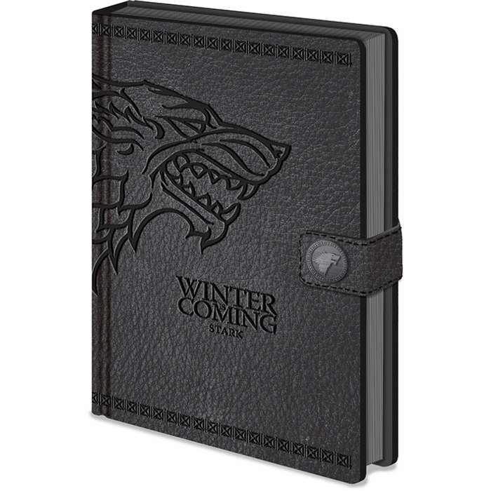 Game Of Thrones Premium A5 Notebook Stark Gift