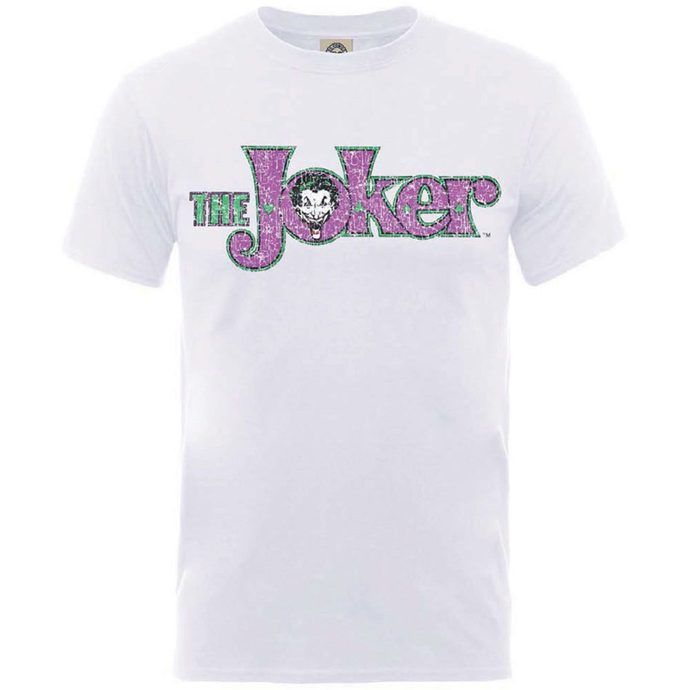 DC Comics T Shirt The Joker Logo Mens Small Gift