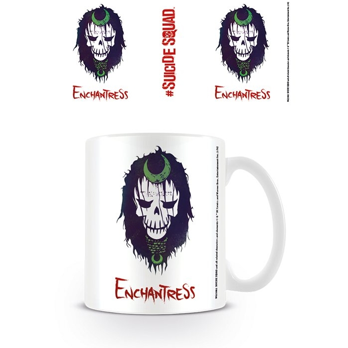 Suicide Squad Boxed Mug Enchantress Skull Gift