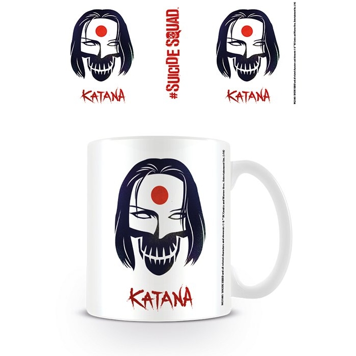 Suicide Squad Boxed Mug Katana Skull Gift